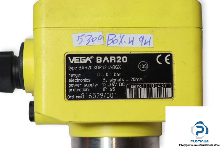 vega-bar20-BAR20-XGR121ABGX-pressure-switch-used-2