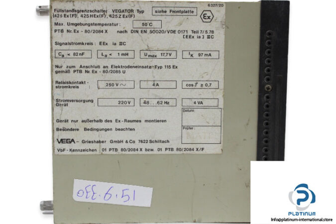 vegator-425hexf-level-regulator-1