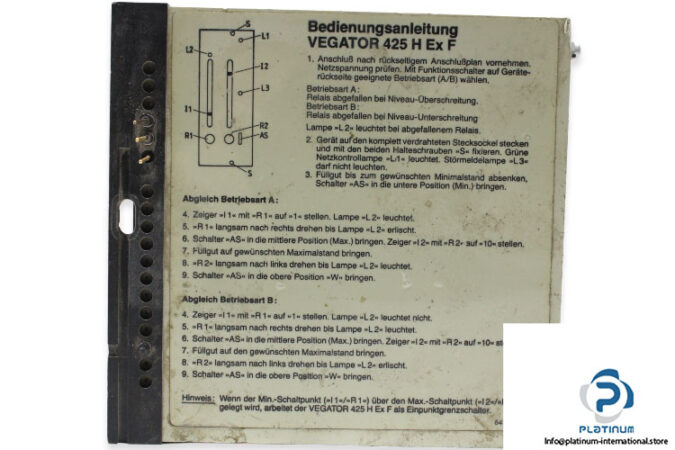 vegator-425hexf-level-regulator-2