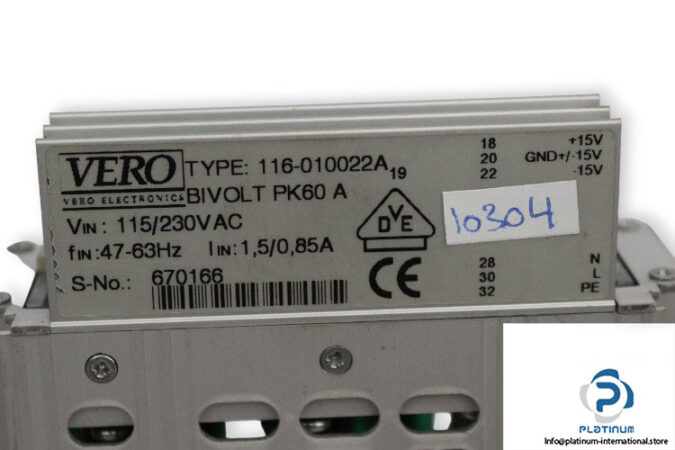 vero-116-010022A-power-supply-(used)-2