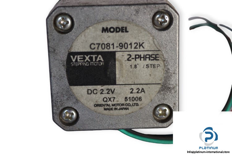 vexta-C7081-9012K-stepping-motor-(used)-1
