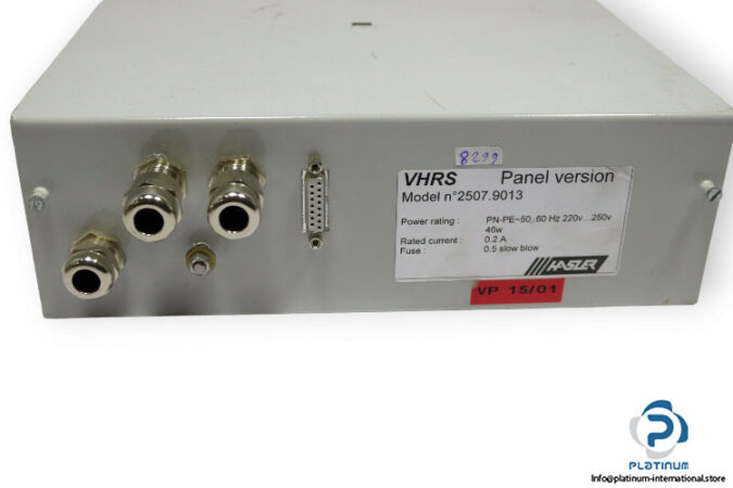 vhrs-N2507.9013-control-panel-(used)-2