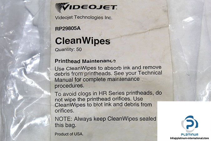 videojet-rp29805a-clean-wipes-1