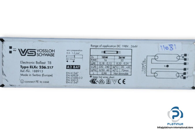 vossloh-schwabe-ELXC-236.217-electronic-ballast-(used)-1