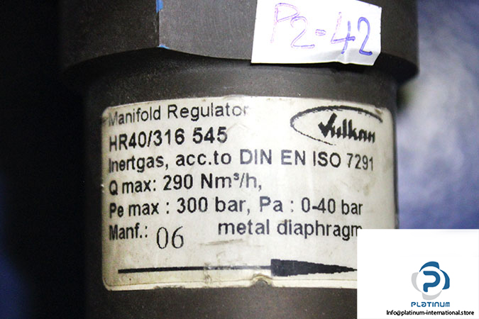 vulkan-HR40_316-545-manifold-regulator-used-2