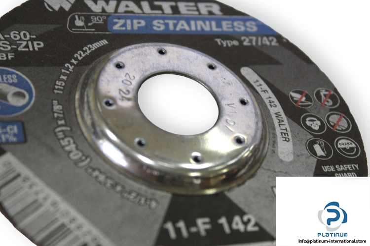 walter-11-F-142-zip-stainless-cut-off-wheel-(used)-1