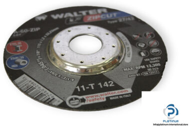 walter-11-T-142-zipcut-cut-off-wheel-(used)