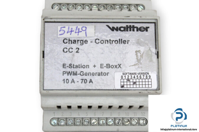 walther-CHARGE-CONTROLLER-CC2-control-unit-(used)-3