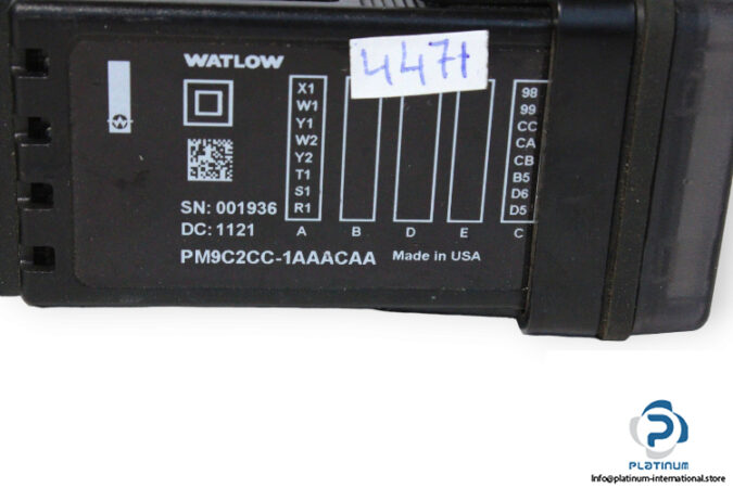 watlow-PM9C2CC-1AAACAA-controller-(used)-3