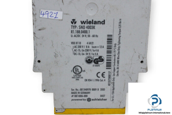 wieland-SNO-4003K-emergency-stop-relay-(used)-2