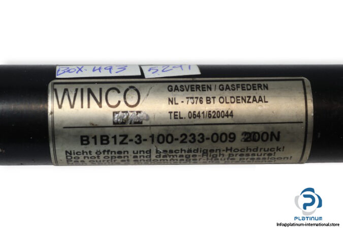 winco-B1B1Z-3-100-233-009-200N-gas-spring-actuator-(used)-1
