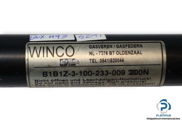 winco-B1B1Z-3-100-233-009-200N-gas-spring-actuator-(used)-1