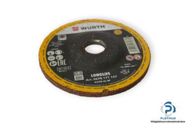wurth-0670-171-157-grinding-disc-(used)