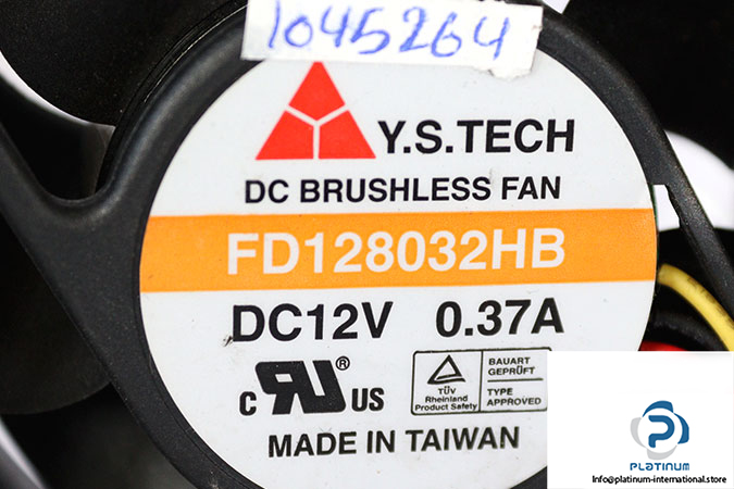 y.s.tech-FD128032HB-axial-fan-used-1