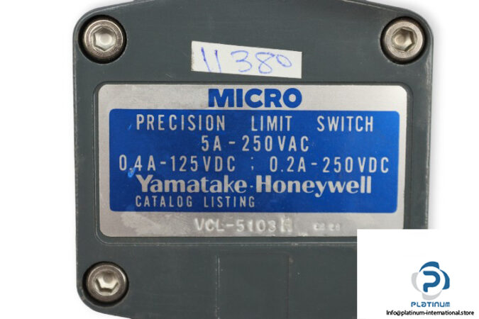 yamatake-honeywell-VCL-5103-H-micro-limit-switch-(Used)-2