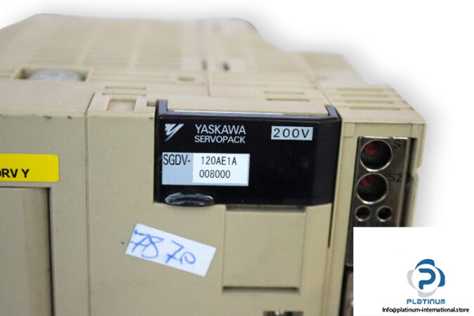 yaskawa-SGDV-120AE1A008000-servo-motor-drive-(used)-2