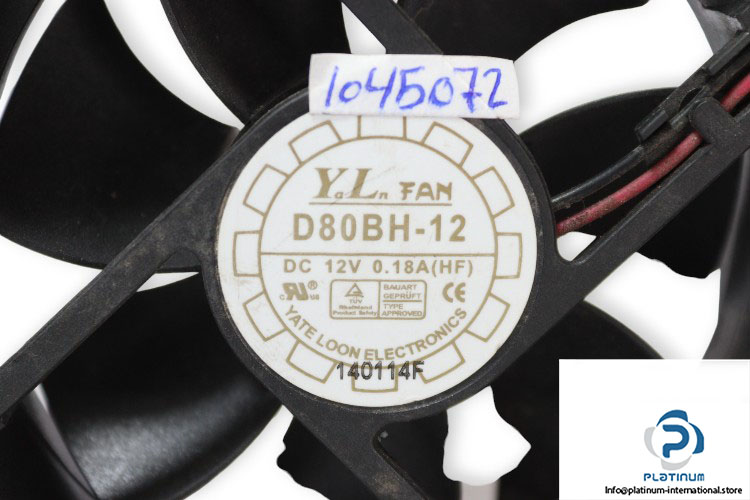 yateloon-electronics-D80BH-12HH-axial-fan-used-1