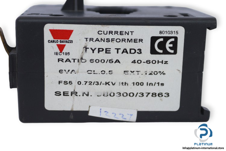 carlo-gavazzi-TAD3-600_5A-current-transformer-(Used)-1