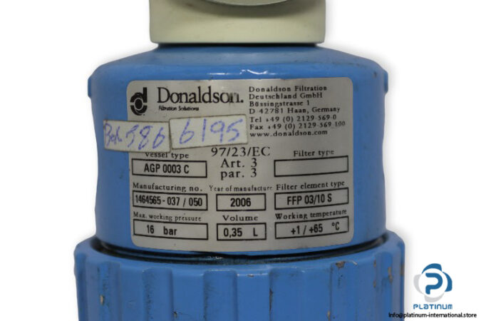 donaldson-AGP-0003-C-pneumatic-filter-used-3