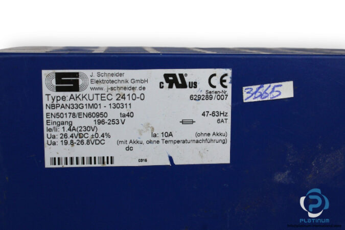 elektrotechnik-AKKUTEC-2410-0-power-supply-(used)-2