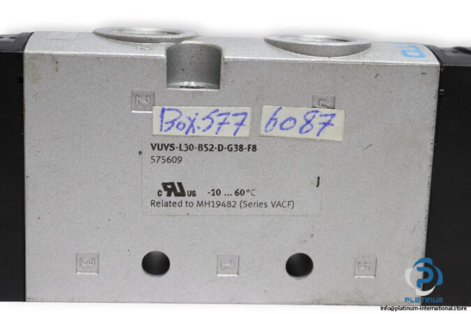 festo-575609-double-solenoid-valve-used-4