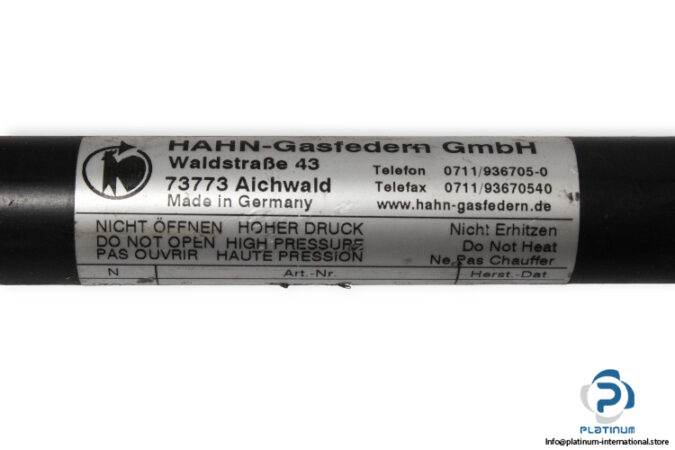 hahn-gasfedern-258048-gas-spring-actuator-used-3