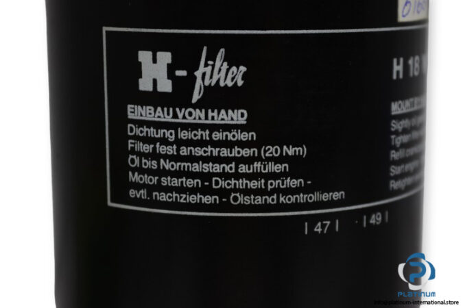 hengst-H18W01-oil-filter-(new)-(without-carton)-2