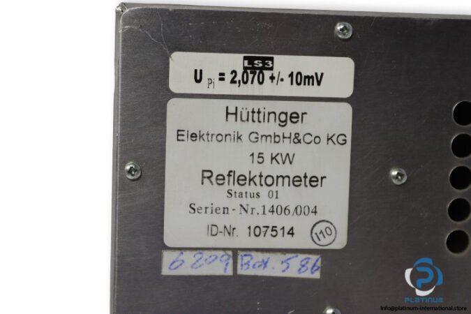 huttinger-107514-reflectometer-used-3