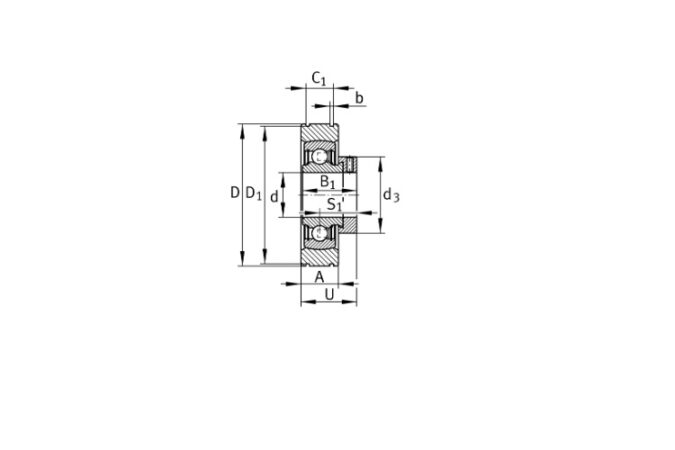 ina-PE40-radial-insert-ball-bearing-(new)-4