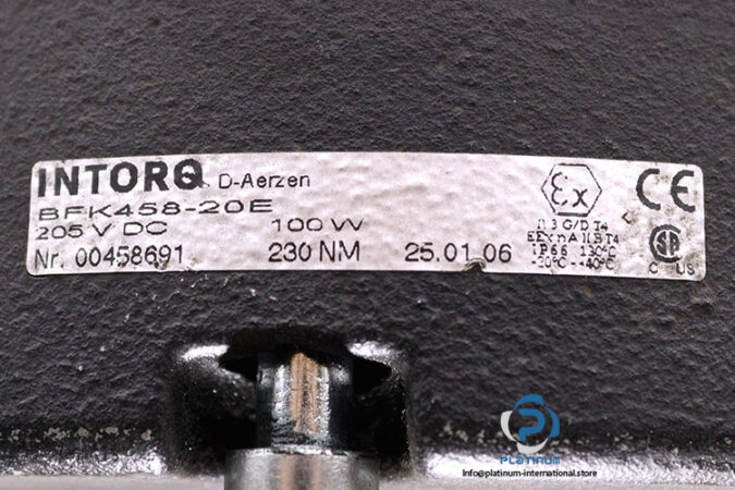 intorq-BFK458-20E-electric-brake-used-2