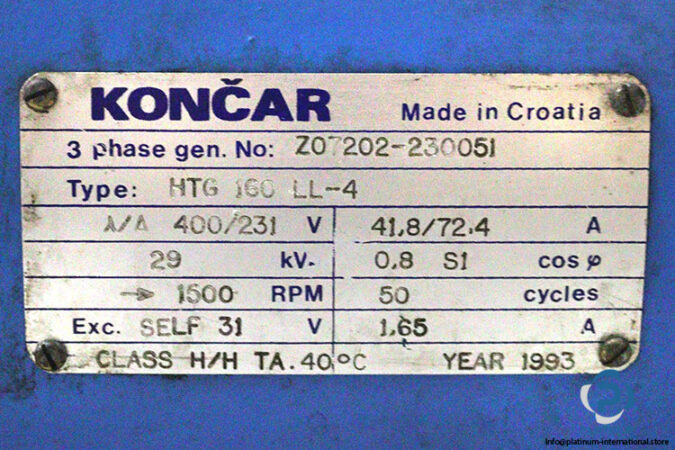 koncar-HTG-160-LL-4-electric-motor-used-2