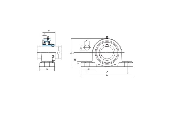 koyo-UCP208-J-pillow-block-ball-bearing-unit-(new)-(carton)-4