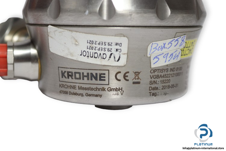 krohne-OPTISYS-IND-8100-inductive-conductivity-measuring-system-used-2