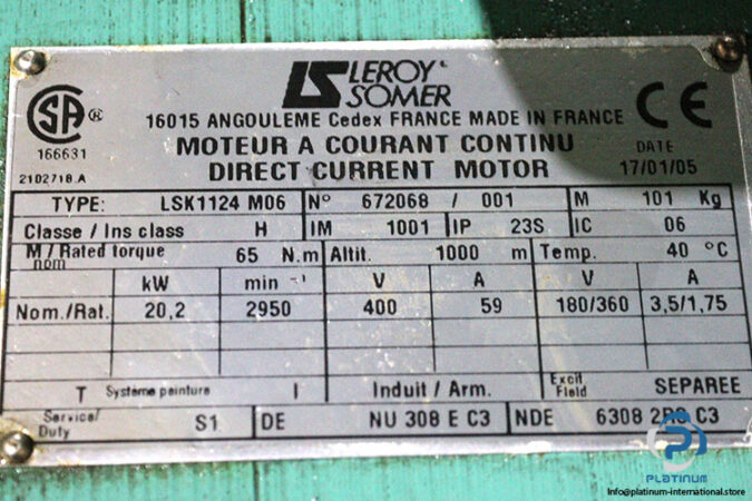 leroy-somer-LSK1124-M06-dc-motor-used-4