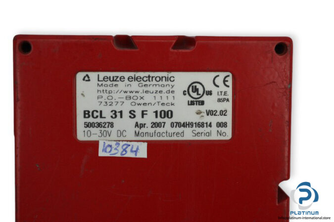 leuze-electronic-BCL31SF100-stationary-bar-code-reader-(used)-2