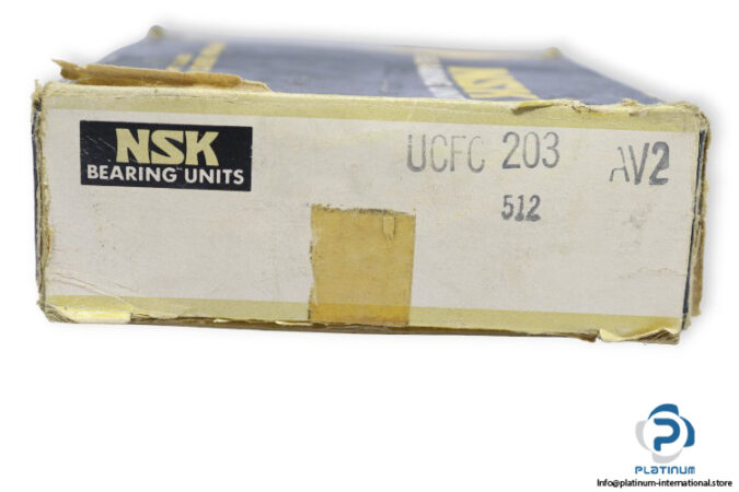 nsk-UCFC203-AV2-round-flange-ball-bearing-unit-(new)-(carton)-3