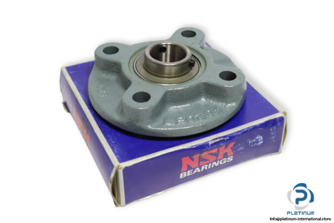 nsk-UCFC205-N-AV2S-round-flange-ball-bearing-unit-(new)-(carton)