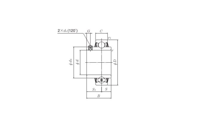 ntn-UCS204-insert-ball-bearing-(new)-2