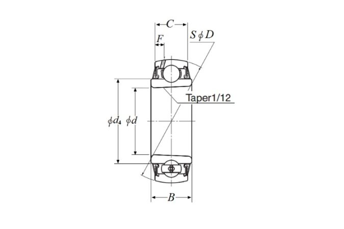 ntn-UK206-insert-ball-bearing-(new)-2