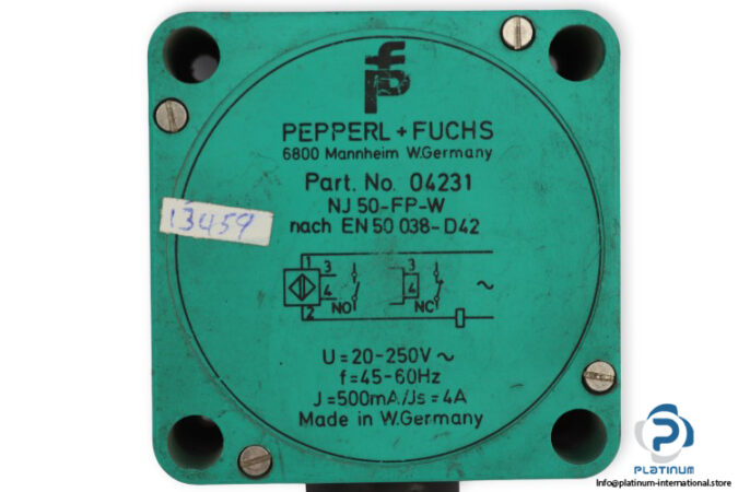 pepperl-fuchs-NJ-50-FP-W-inductive-sensor-(used)-1