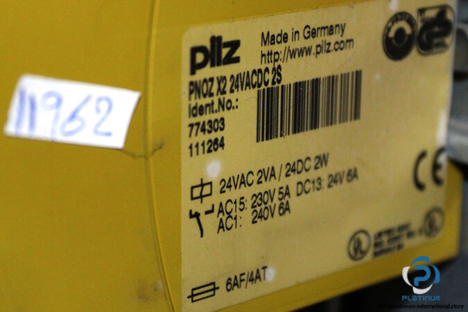 pilz-PNOZ-X2-24VACDC-2S-safety-relay-(Used)-2