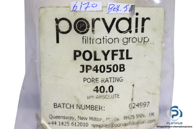 porvair-JP4050B-replacement-filter-element-(new)-1