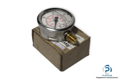 rexroth-R900027965-liquid-filled-pressure-gauge-new