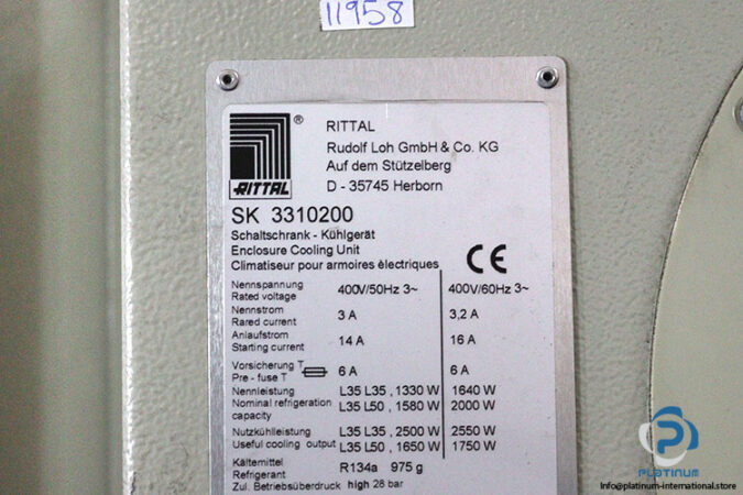 rittal-SK-3310200-cooling-unit-enclosure-(Used)-1