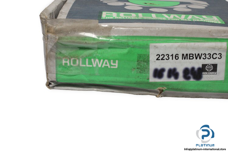 rollway-22316-MBW33C3-Spherical-Roller-Bearing-(new)-(carton)-1