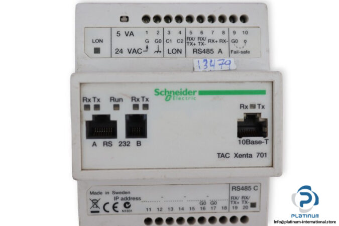 schneider-TAC-Xenta-401-C-programmable-controller-(Used)-1