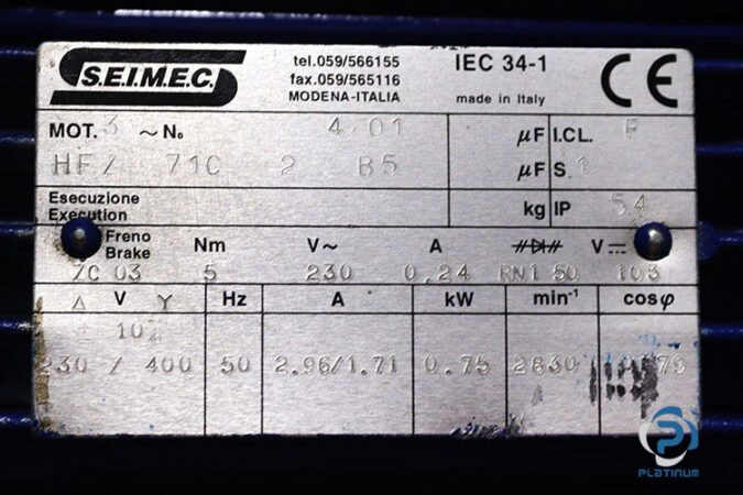 seimec-HFZ-71C-2-B5-brake-motor-used-2