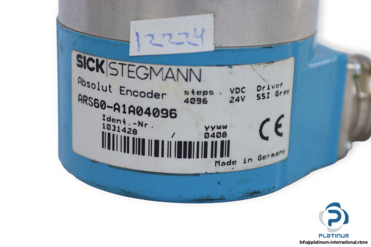 sick-stegmann-ARS60-A1A04096-absolute-encoder-(Used)-1