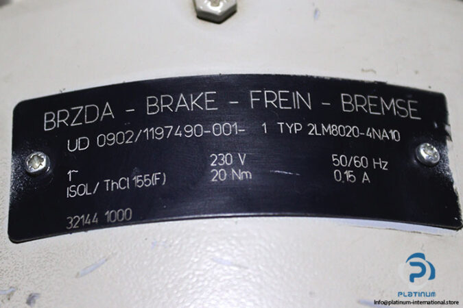 siemens-1LA7096-4AA10-Z-brake-motor-used-2