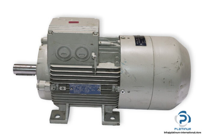 siemens-1LA7107-4AA10-Z-brake-motor-used-1